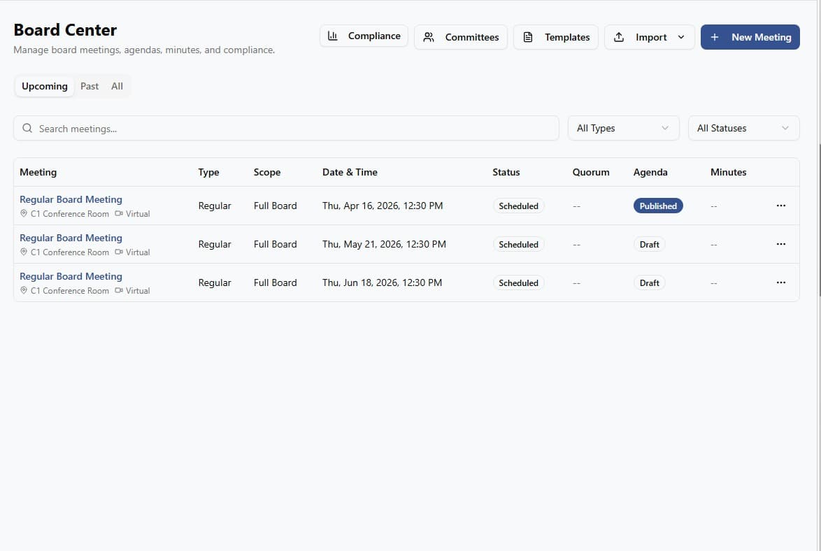Board Center screenshot 1