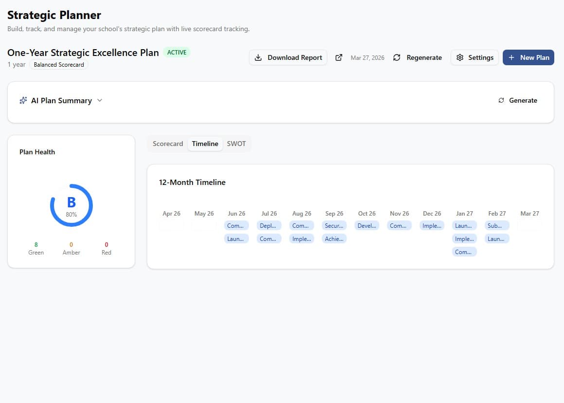 Strategic Planner screenshot 1